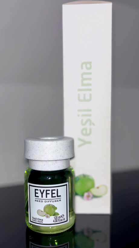 خوشبو کننده چوبی ایفل ۱۲۰ میل رایحه سیب سبز (Eyfel ترکیه)