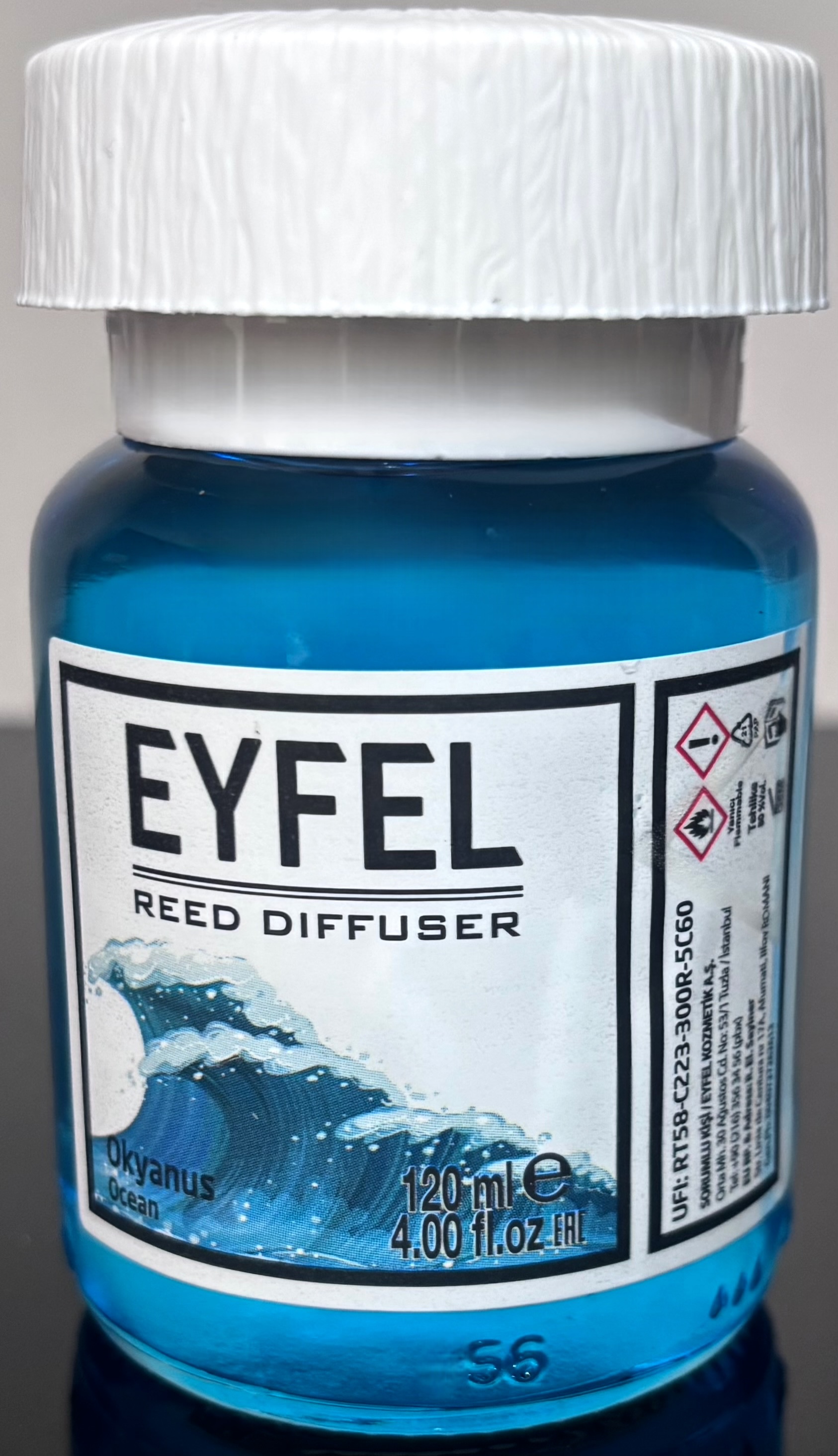 خوشبو کننده چوبی ایفل ۱۲۰ میل رایحه اقیانوس (Eyfel ترکیه)