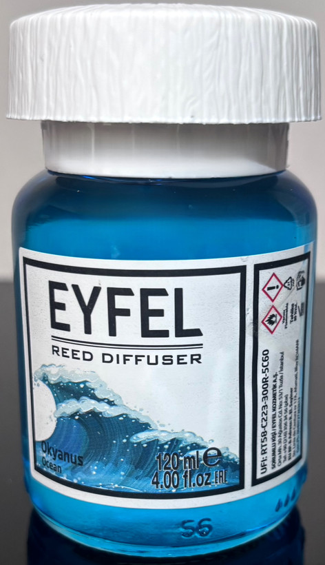 خوشبو کننده چوبی ایفل ۱۲۰ میل رایحه اقیانوس (Eyfel ترکیه)