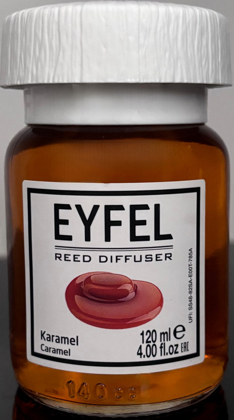 خوشبو کننده چوبی ایفل ۱۲۰ میل رایحه کارامل (Eyfel ترکیه)